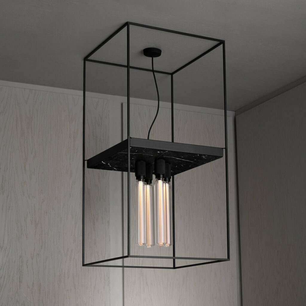2. Caged_Ceiling_4.0_Black_Marble