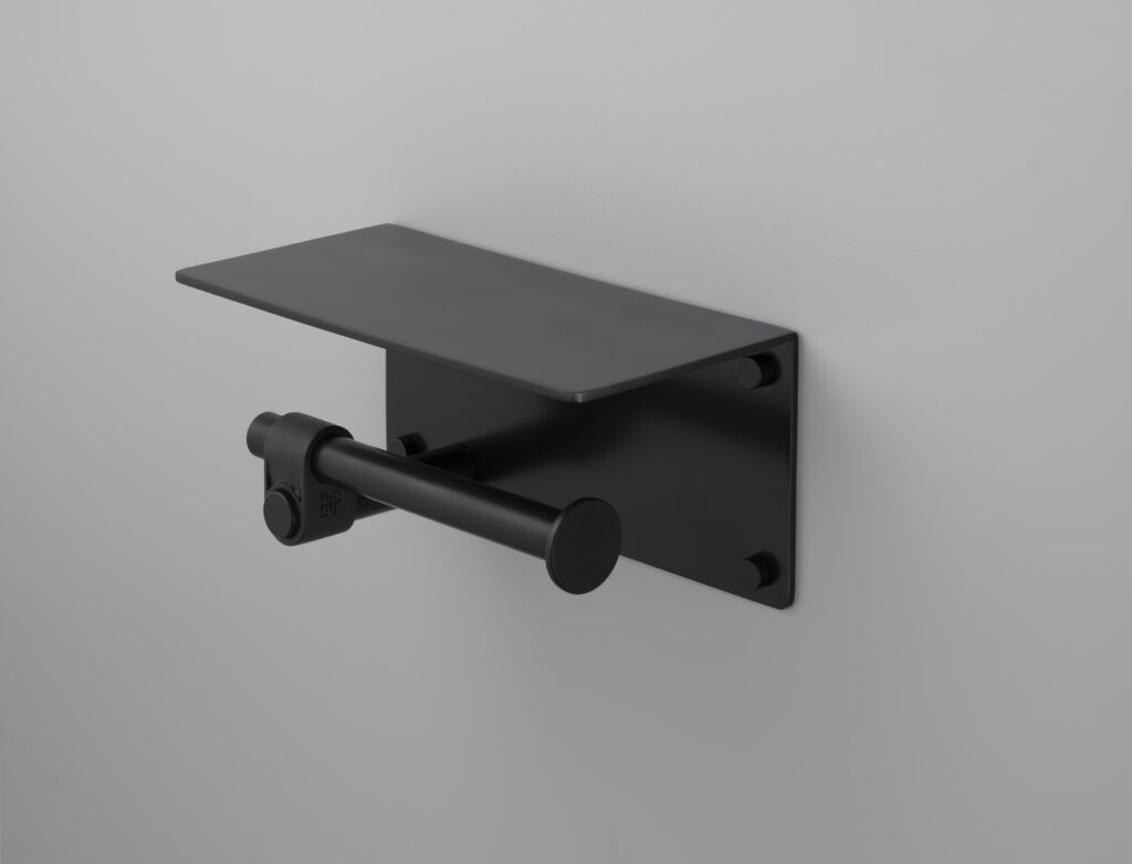 BP_Cast_Toilet_Roll_Holder_Shelf_Black_A2