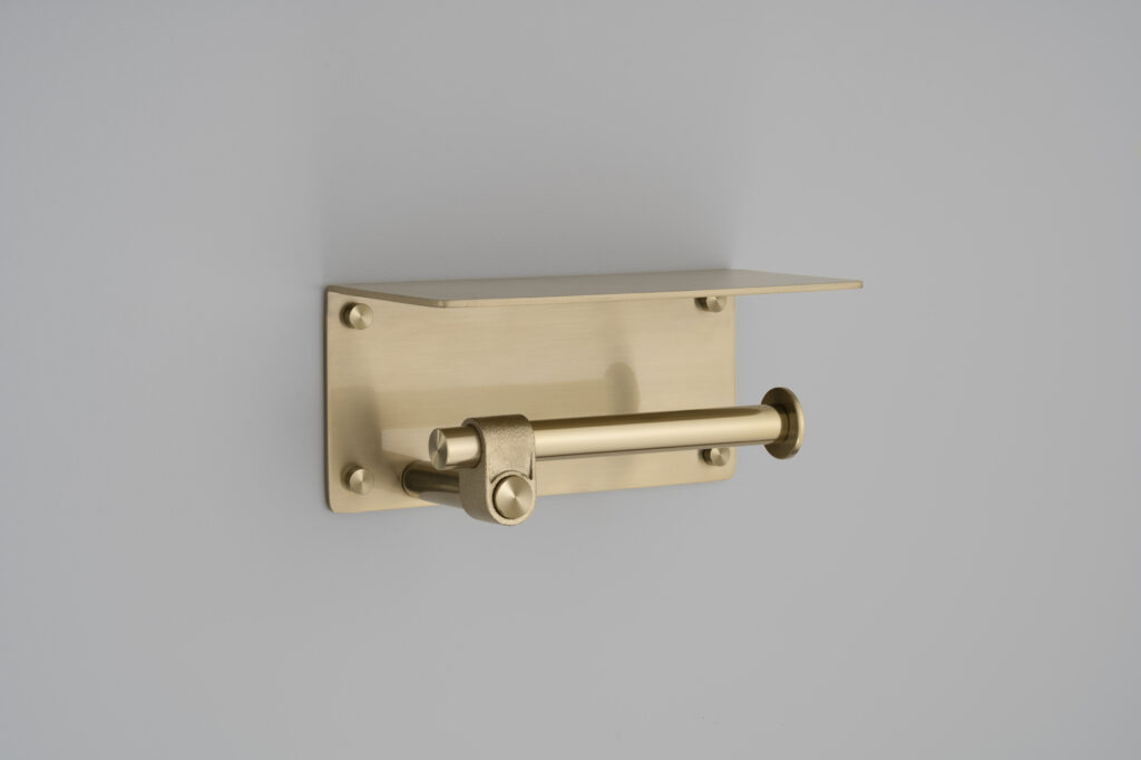 BP_Cast_Toilet_Roll_Holder_Shelf_Brass_A1